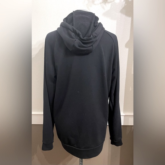 Nike Mens Full Zip DriFit Hooded Sweatshirt Black Size Medium Activewear - Picture 4 of 8